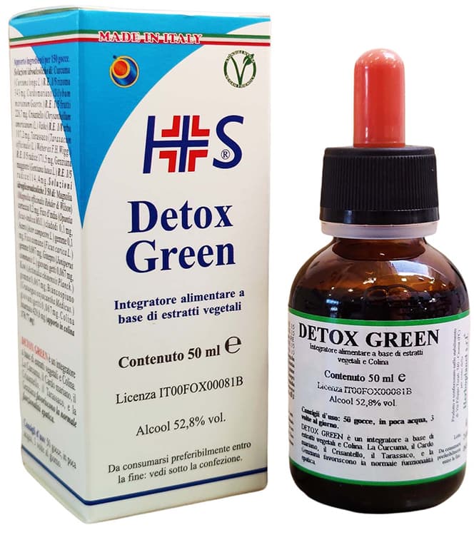 Detox green gocce 50 ml