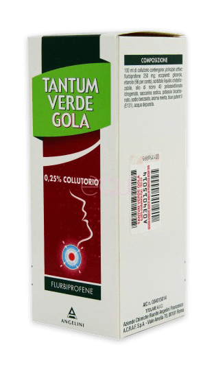 TANTUM VERDE Gola 250 mg/100 ml Collutorio