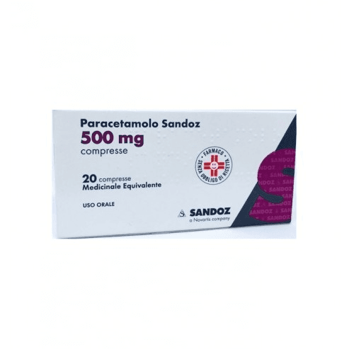 Paracetamolo sandoz compresse