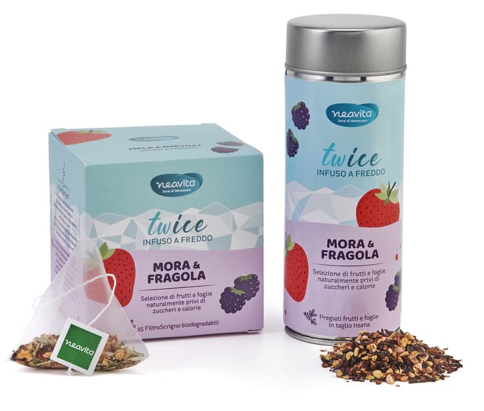 Infuso Twice Mora E Fragola 15 Filtri