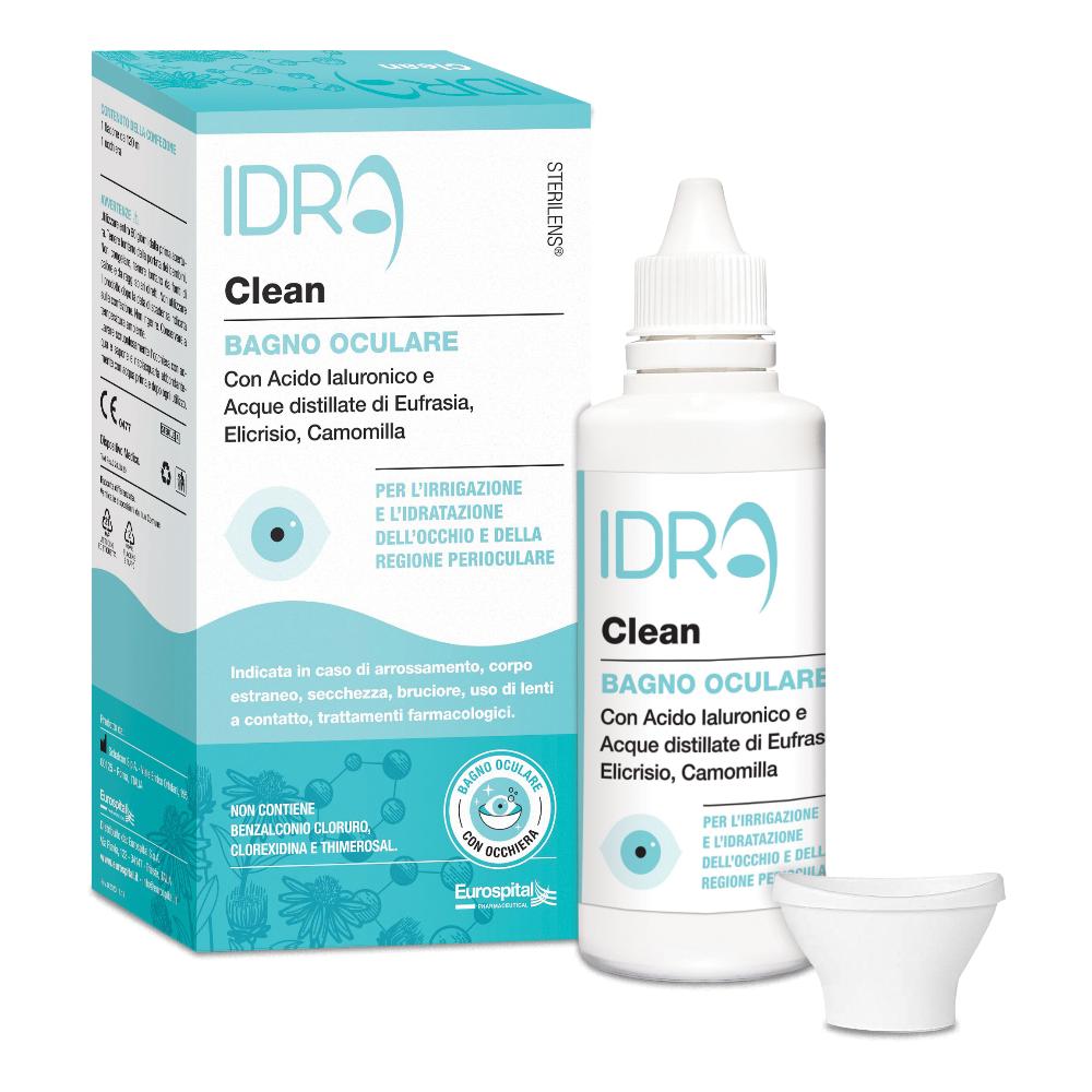 Eurospital Sterilens - Idra Clean Bagno Oculare 120ml + Occhiera
