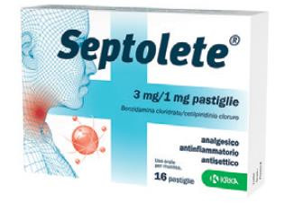 Septolete 3mg/1mg 16 Pastiglie