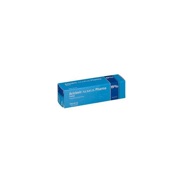 Aciclovir almus pharma 5% crema