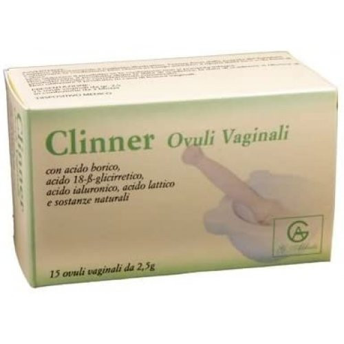 Clinner 15 ovuli vaginali 2,5 g