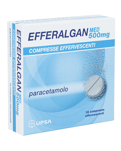 500 mg compresse effervescenti, 16 compresse