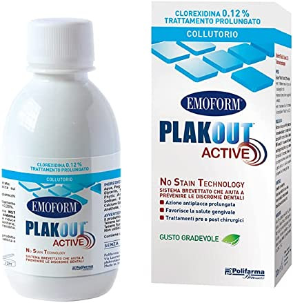 Emoform plakout active 0,12 + dentifricio vendita