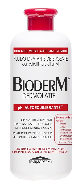 Bioderm dermolatte crema fluida 500 ml