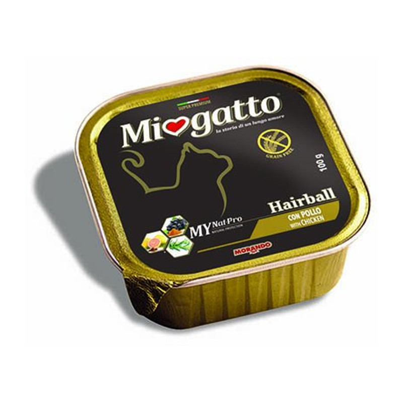 MIOGATTO HAIRBALL POLLO 100G