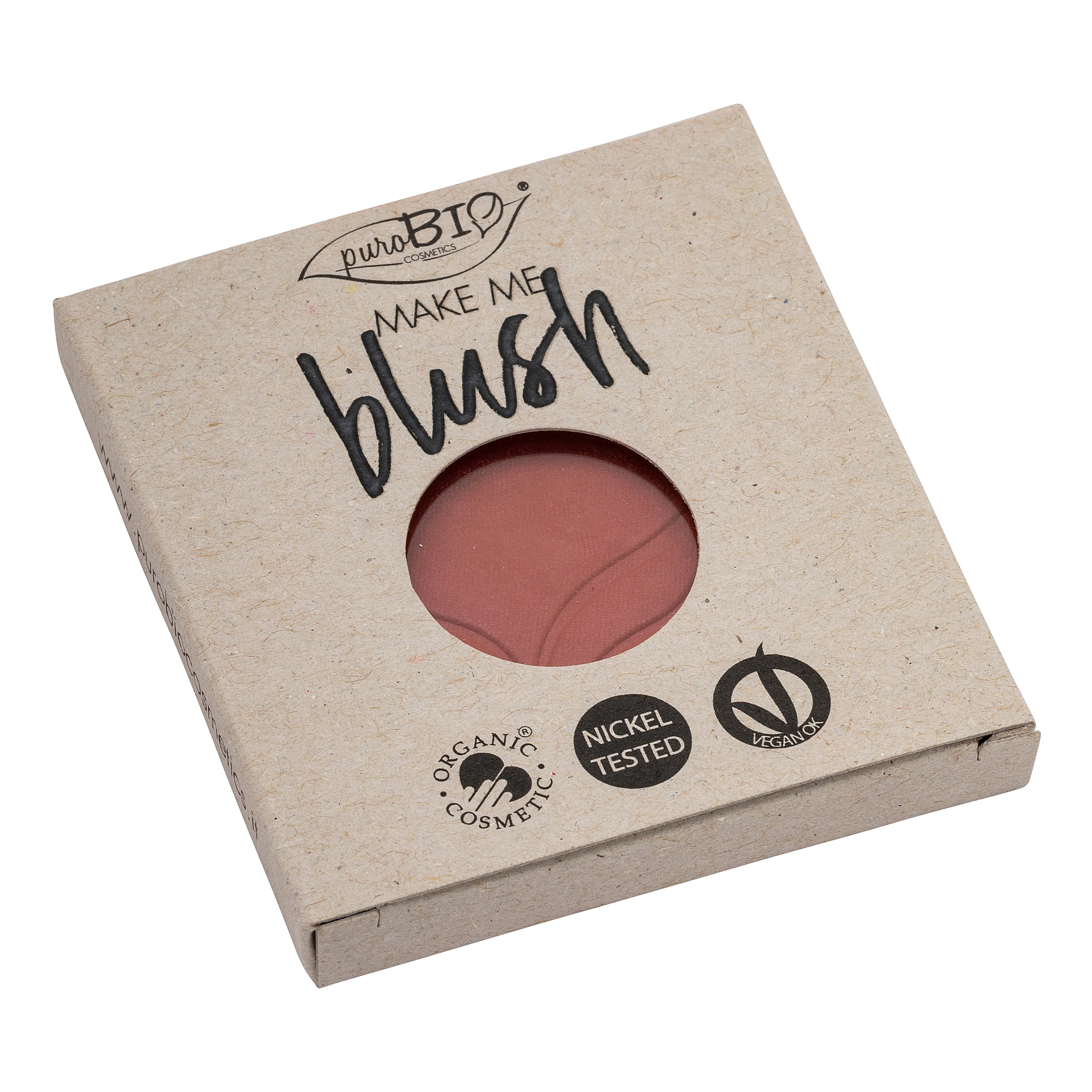 Purobio blush compatto mattone matte refill 04