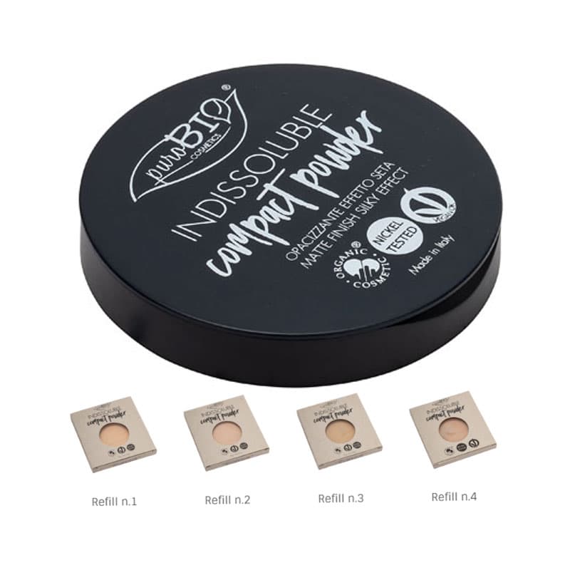 cipria compatta indissololubile n. 02 sottotono rosato