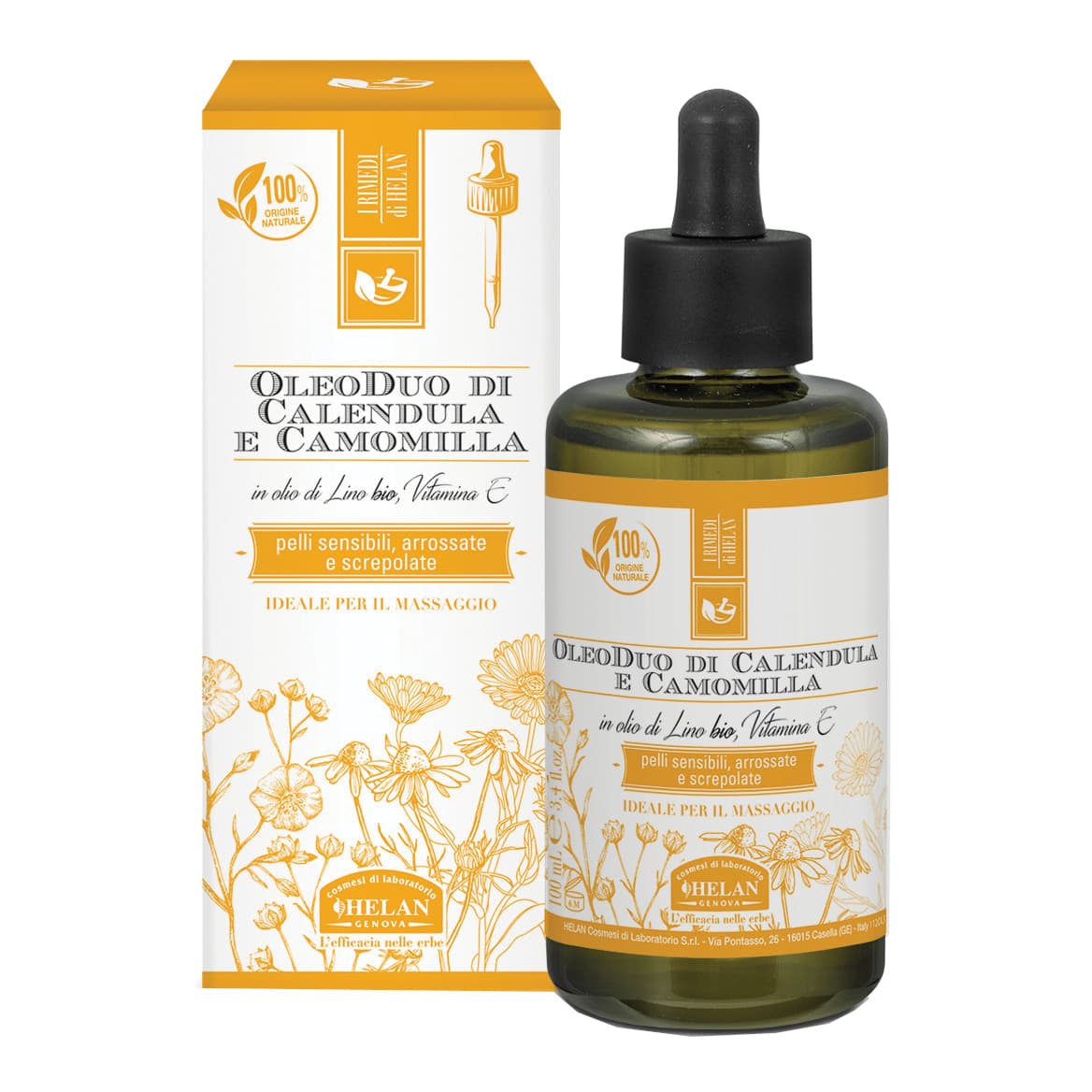 I Rimedi Oleoduo Calendula Camomilla 100 Ml