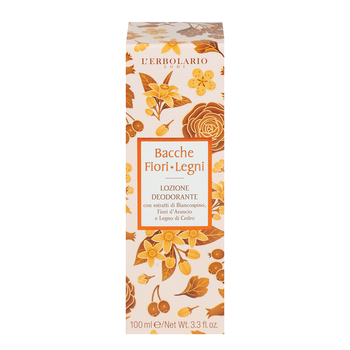 Bacche fiori legni lozione deodorante 100 ml