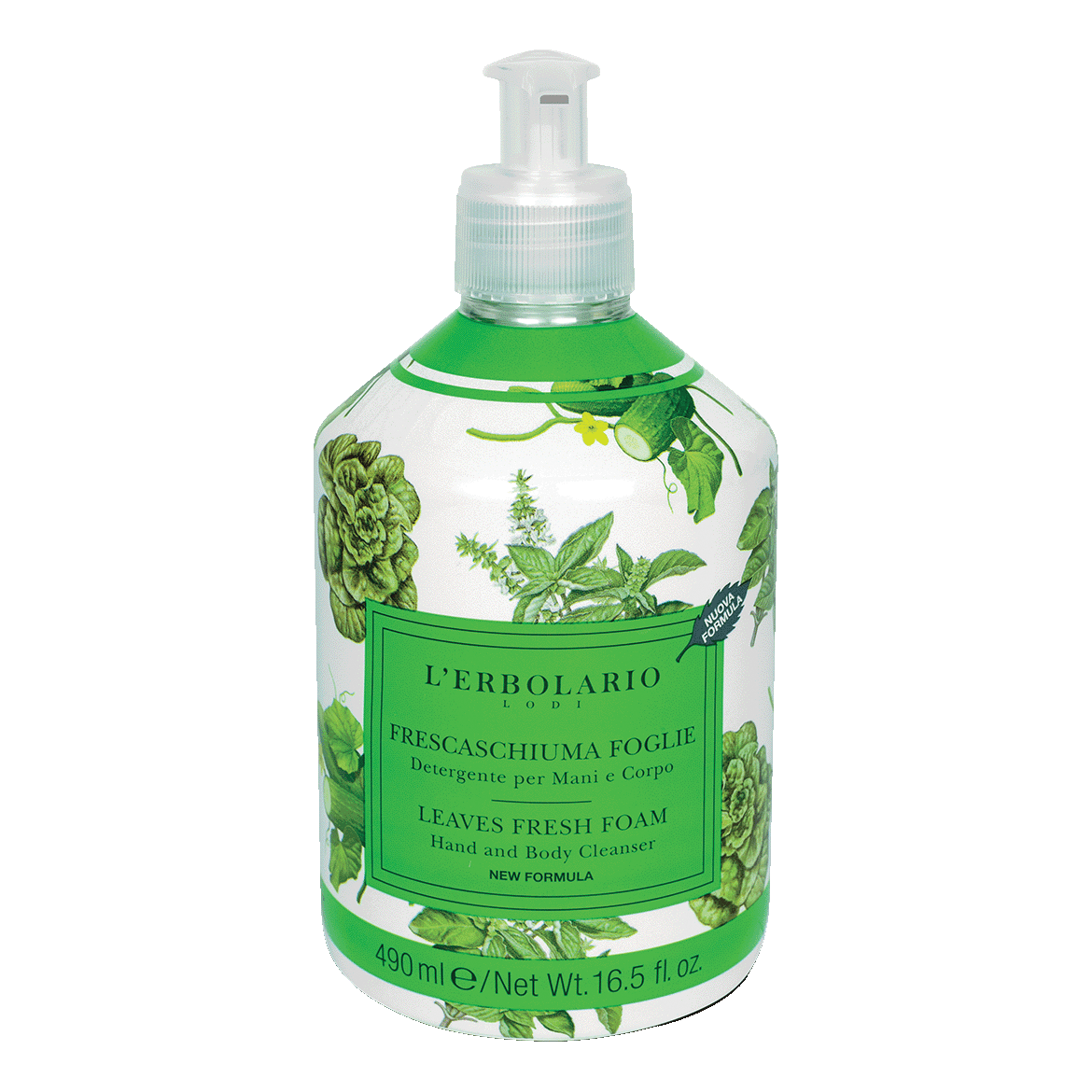 Frescaschiuma foglie detergente man&c