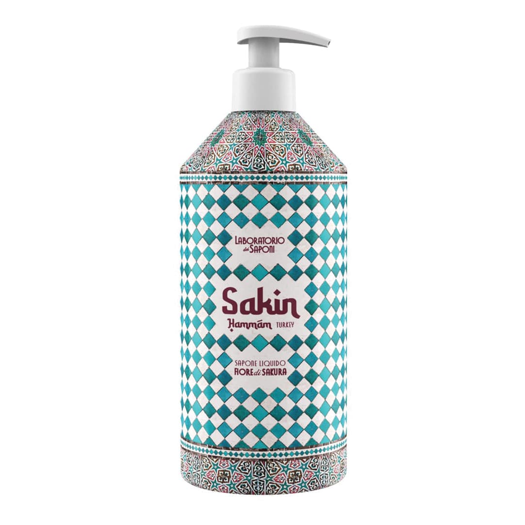 Laboratorio dei Saponi Turkey - Sapone Liquido Sakin al Fiore di Sakura, 500ml