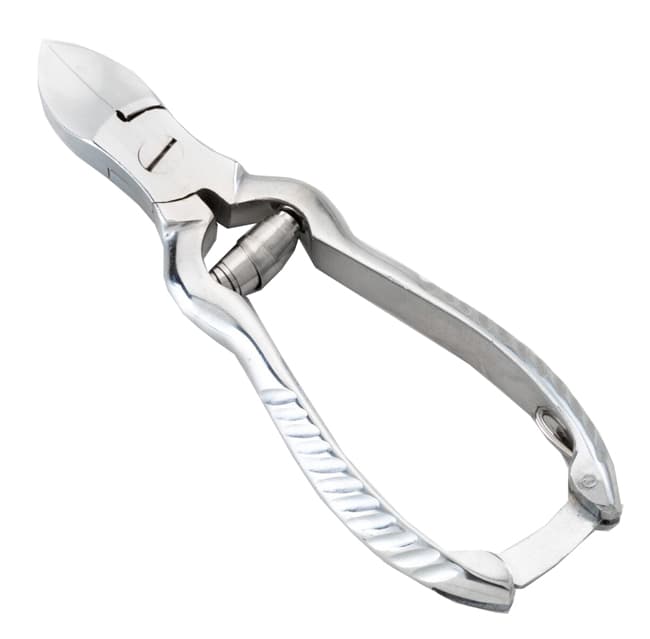 TRONCHESE UNGHIE CON BOVOLO CM 13,5 CROMATO