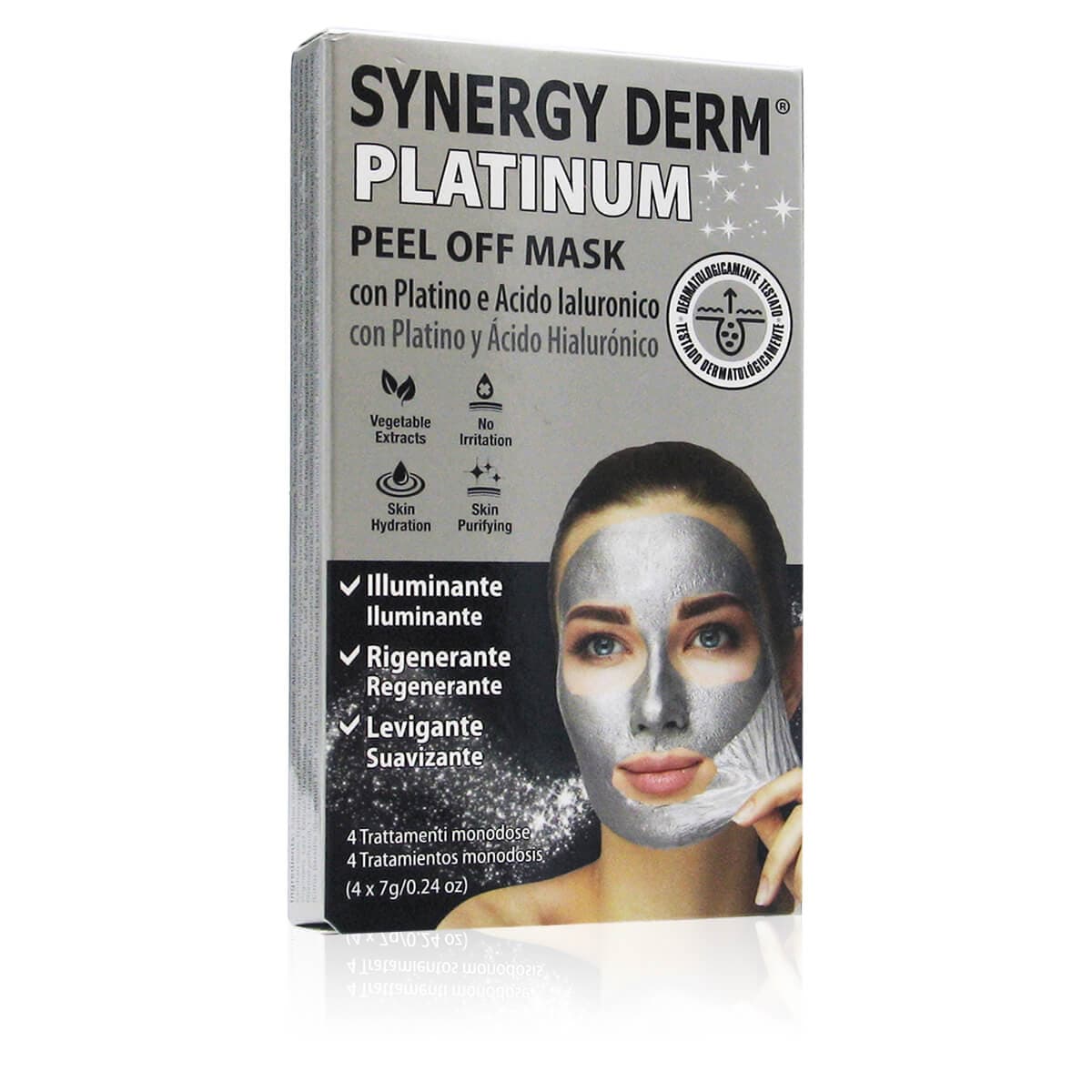 Synergy Derm Platinum - 4 Maschere leviganti Peel Off
