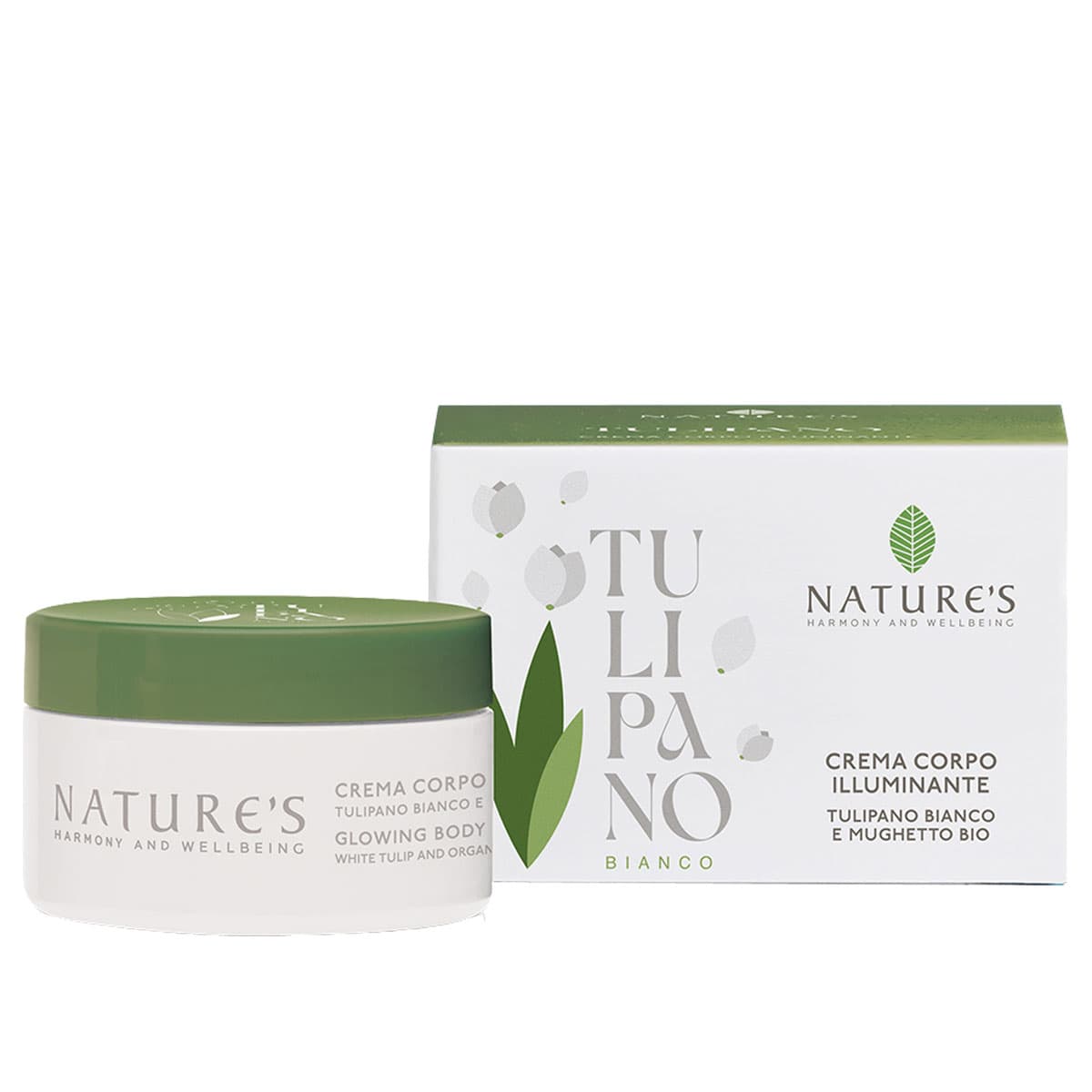 Nature's Tulipano Bianco Crema corpo illuminante 100 ml