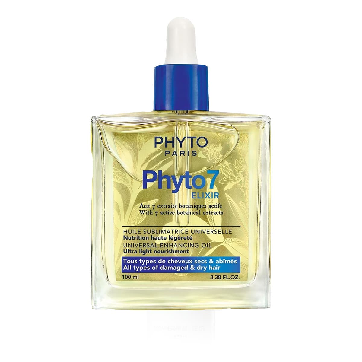 Phyto 7 Elixir 100 ml Olio Universale Sublimante per Capelli Secchi e Danneggiati