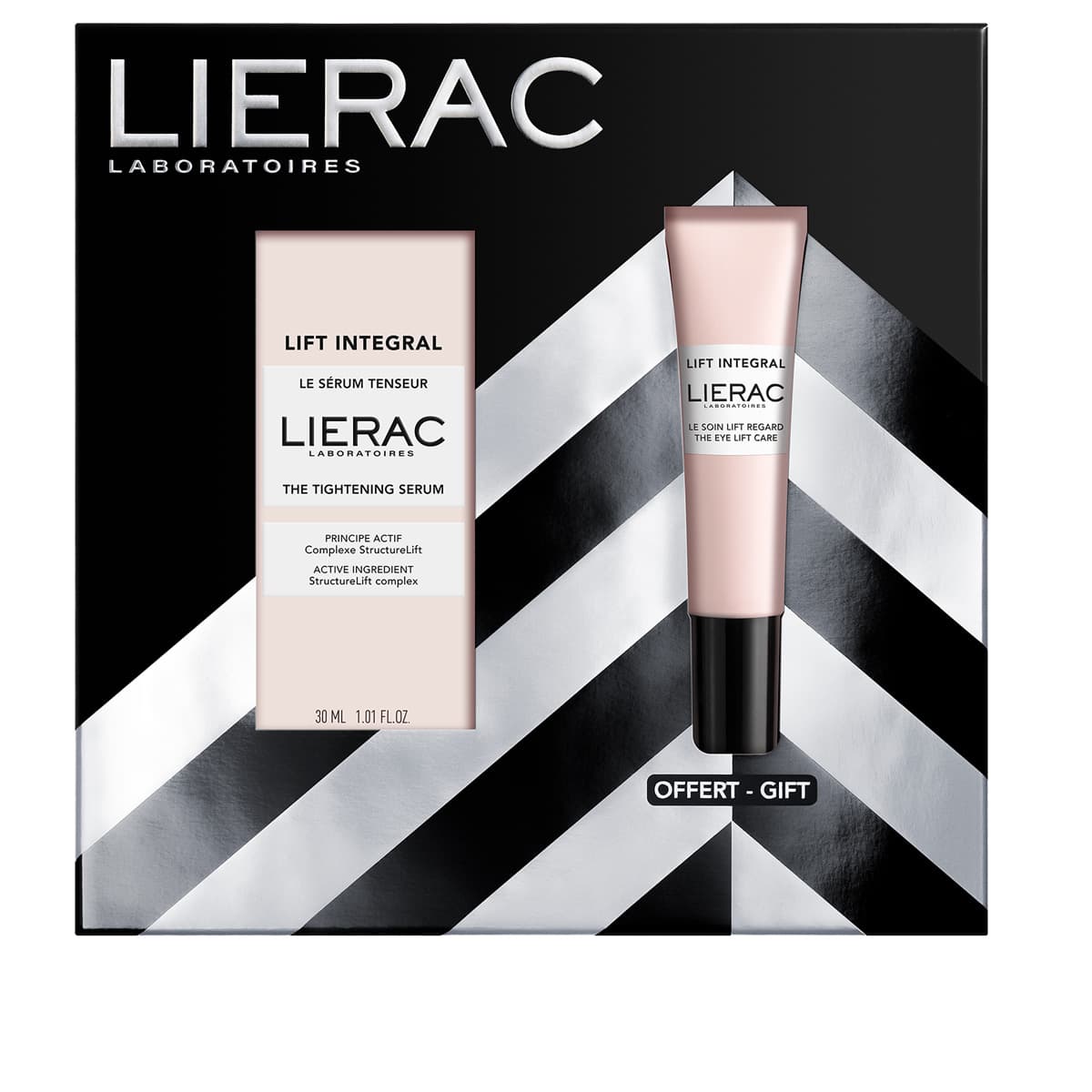 Lierac Lift Integral Cofanetto Regalo con Siero Tensore Lift Integral 30 ml + Crema Contorno Occhi Liftante 15 ml