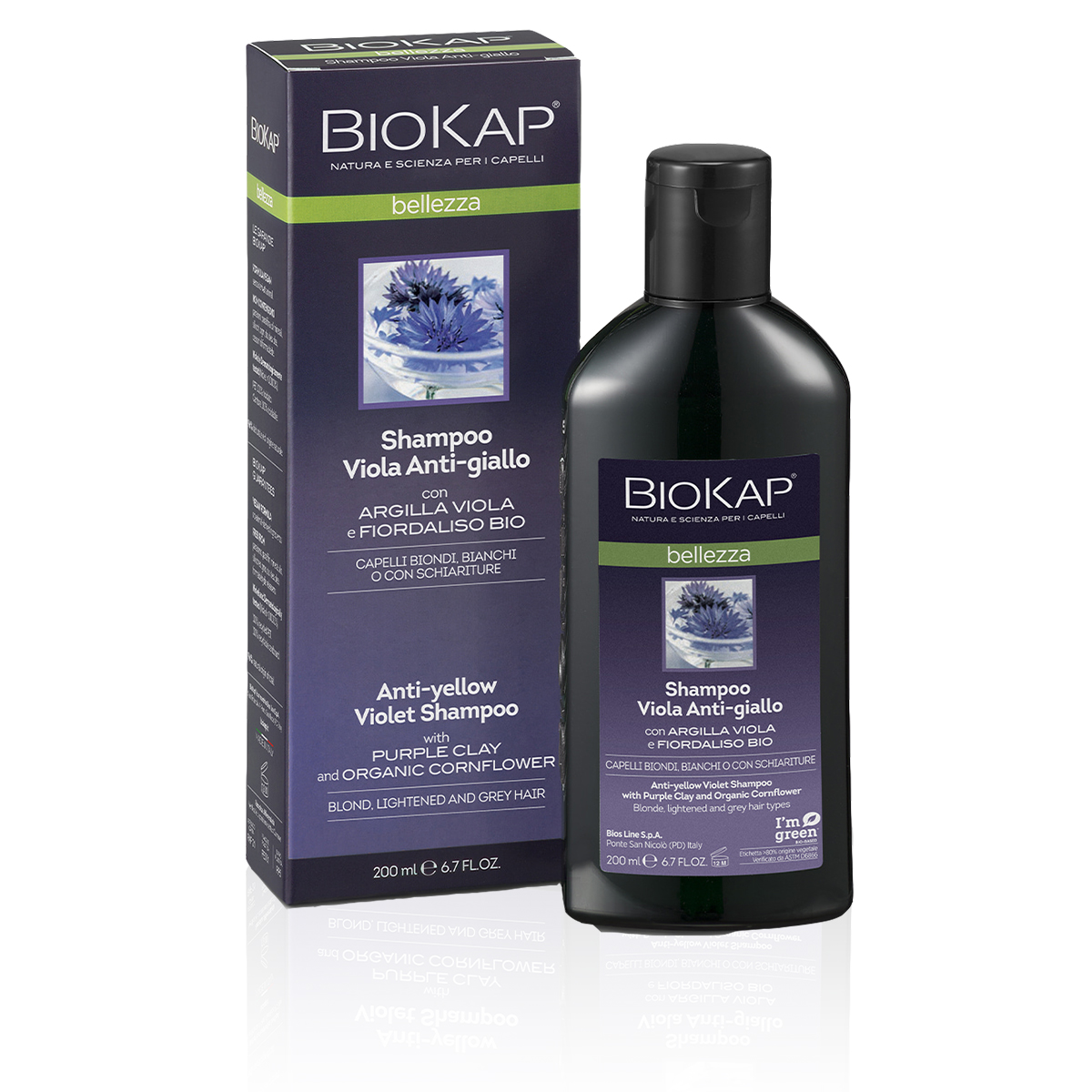 BIOKAP SHAMPOO VIOLA ANTIGIAL