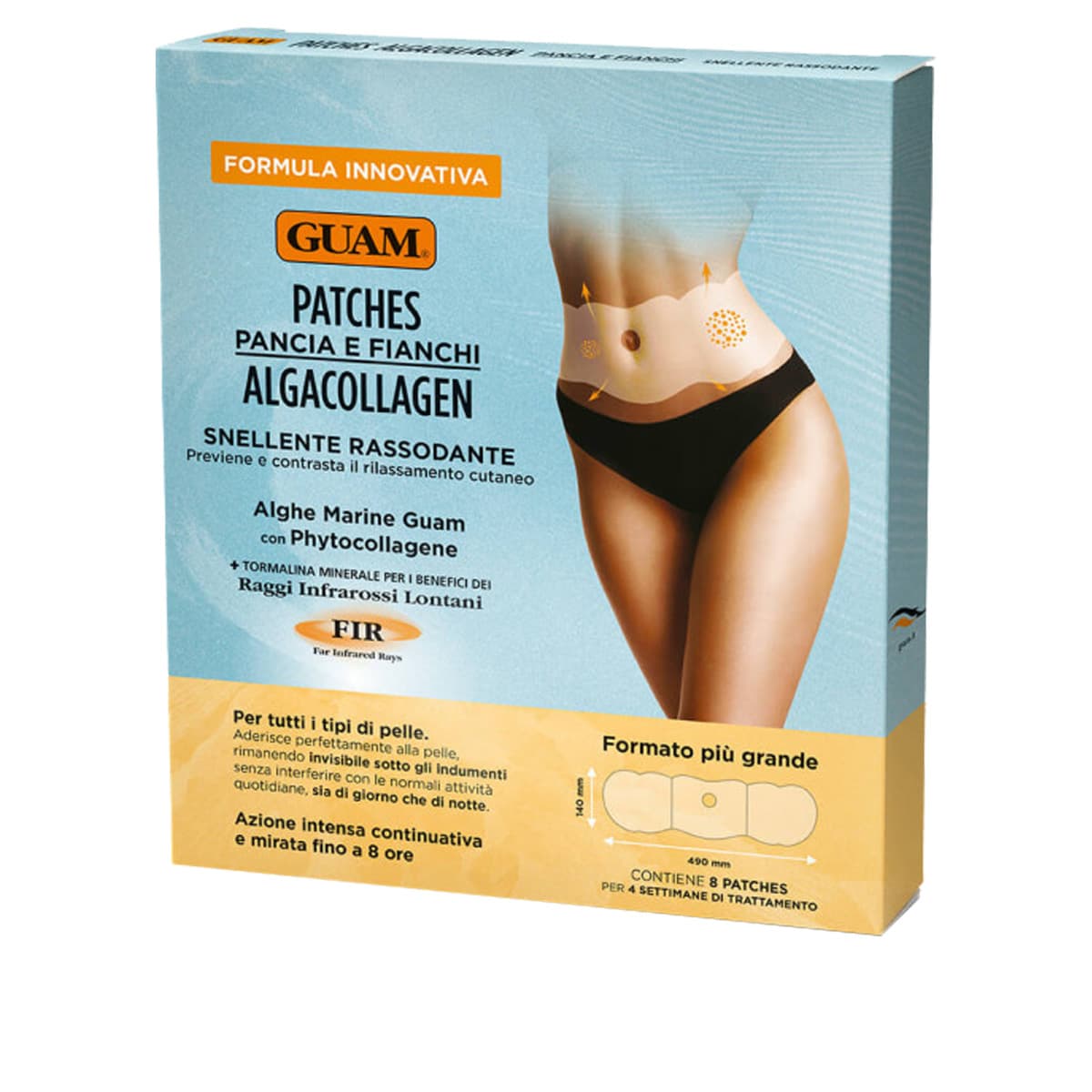 Guam algacollagen patches pancia e fianchi snellente rassodante fir