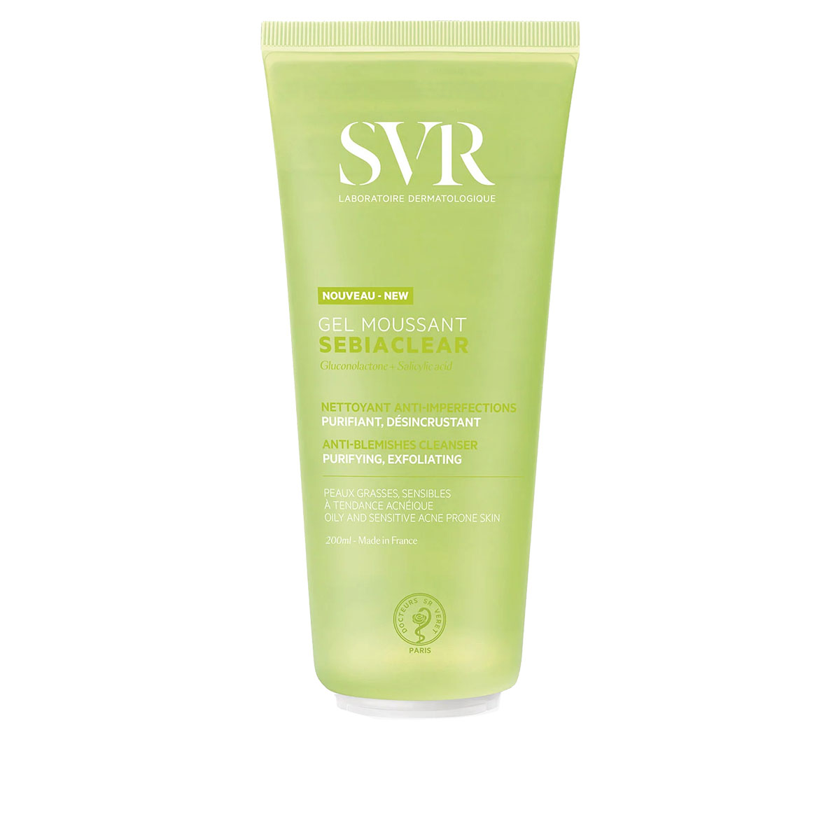 SEBIACLEAR Gel Moussant 200ml
