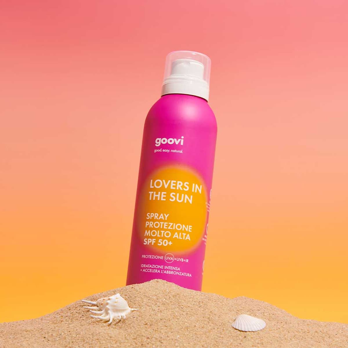Goovi crema corpo spf50+ lovers in the sun 200 ml