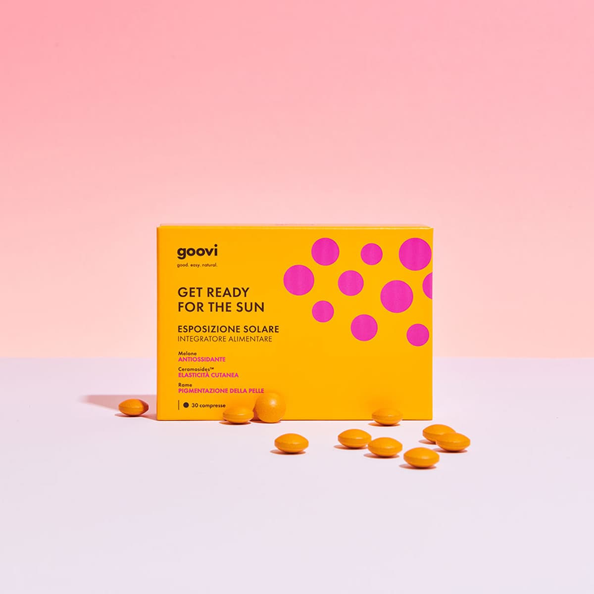 Goovi get ready for the sun 30 compresse