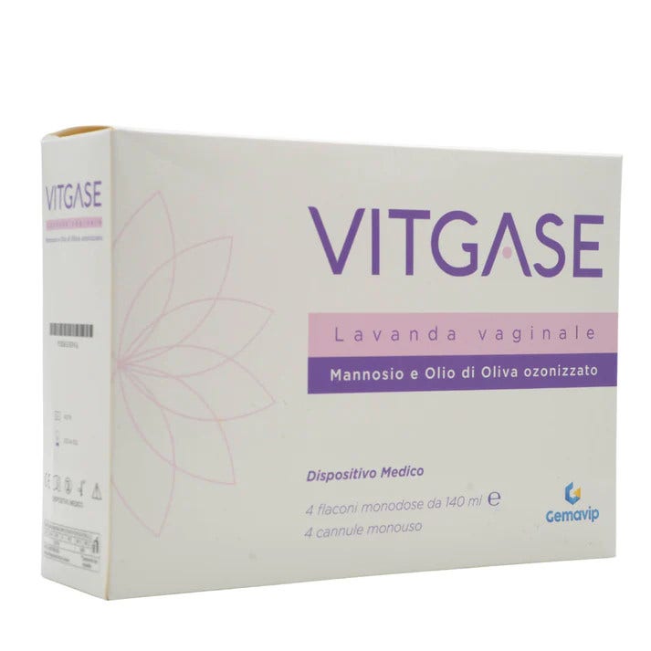 Vitgase lavanda vaginale 4 flaconi 140 ml