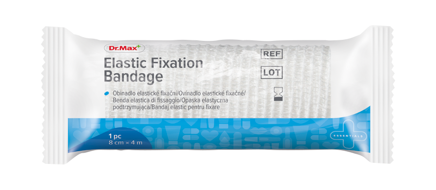 Dr.Max Elastic Fixation Bandage 8 cm x 4 m