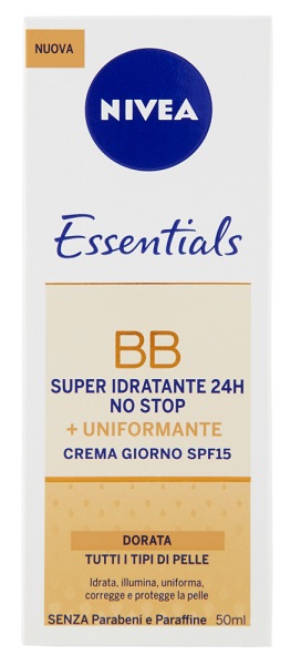 Nivea Essentials BB Idratante Uniformante SPF 15 Dorata
