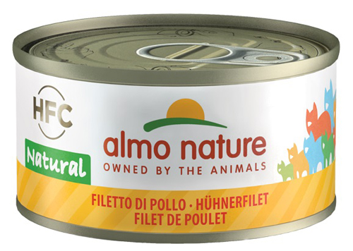 ALMO CAT NATURE 70 GRAMMI FILETTO DI POLLO