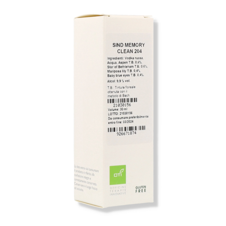 SIND MEMORY CLEAN 204 GTT30ML