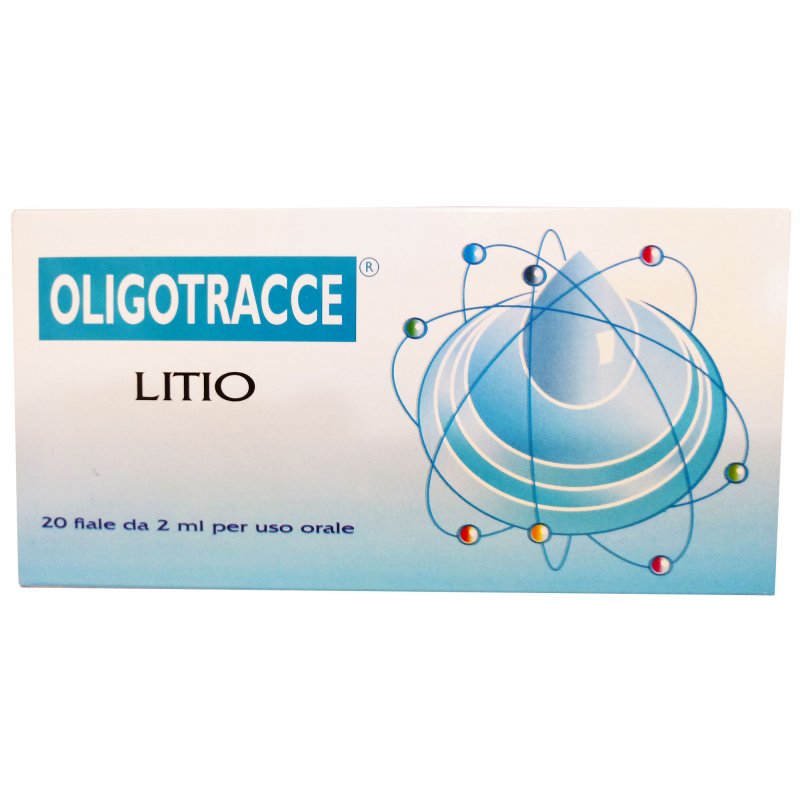 Oligotracce litio 20 fiale 2 ml