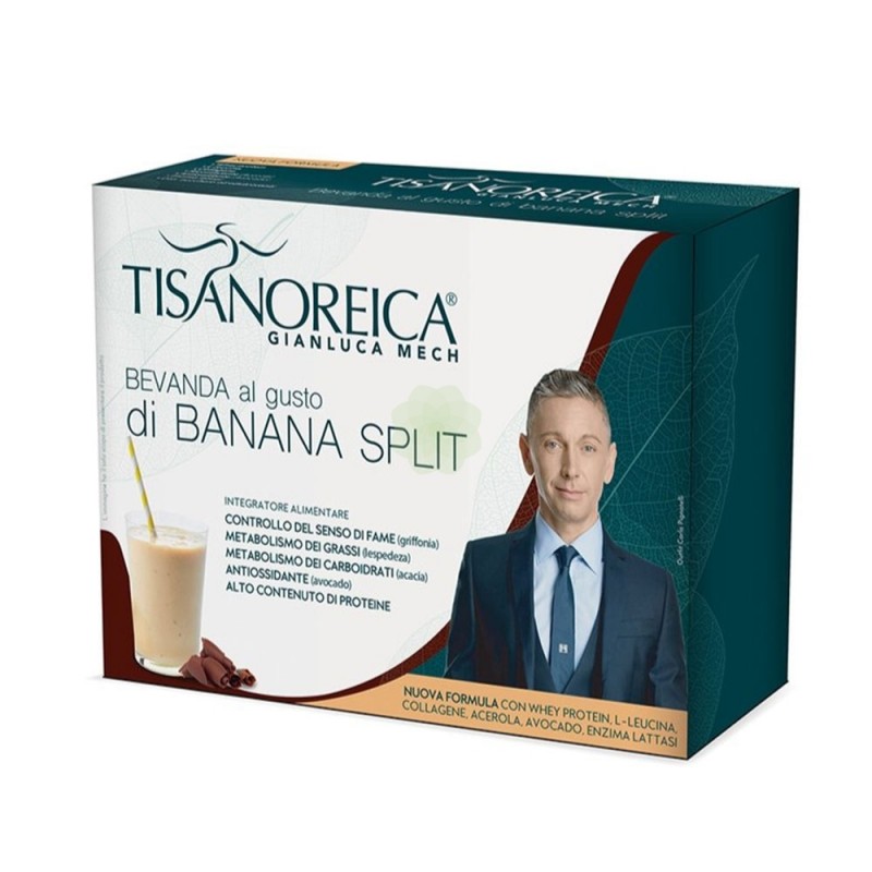 Tisanoreica Bevanda Gusto Banana Split Senza Glutine
