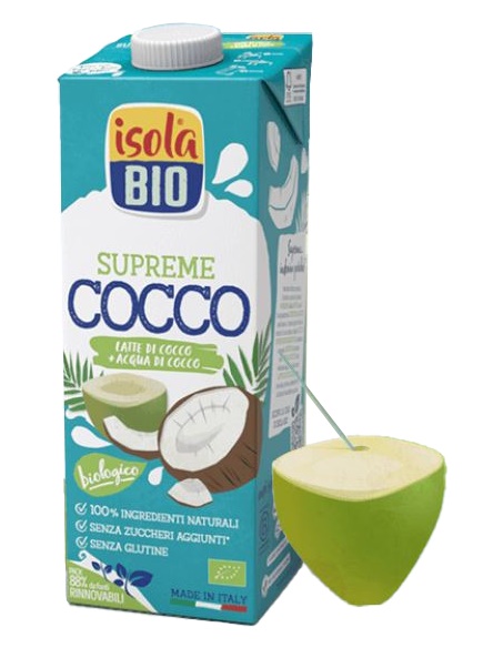 Isola Bio Bevanda Latte Cocco