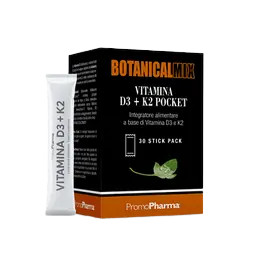 Vitamina d3 + k2 pocket botanical mix 30 stick