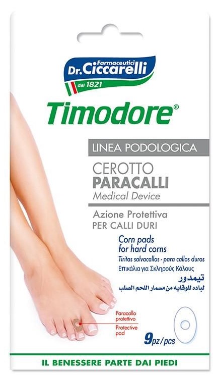 Timodore Cerotto Paracalli Per Calli Duri 9 Pezzi