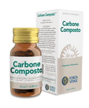 Ecosol Carbone Compositum Integratore Intestinale 25 g