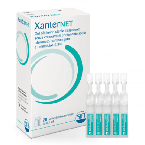 Xanternet Gel Oftalmico 20 Flaconcini 0,4 ml