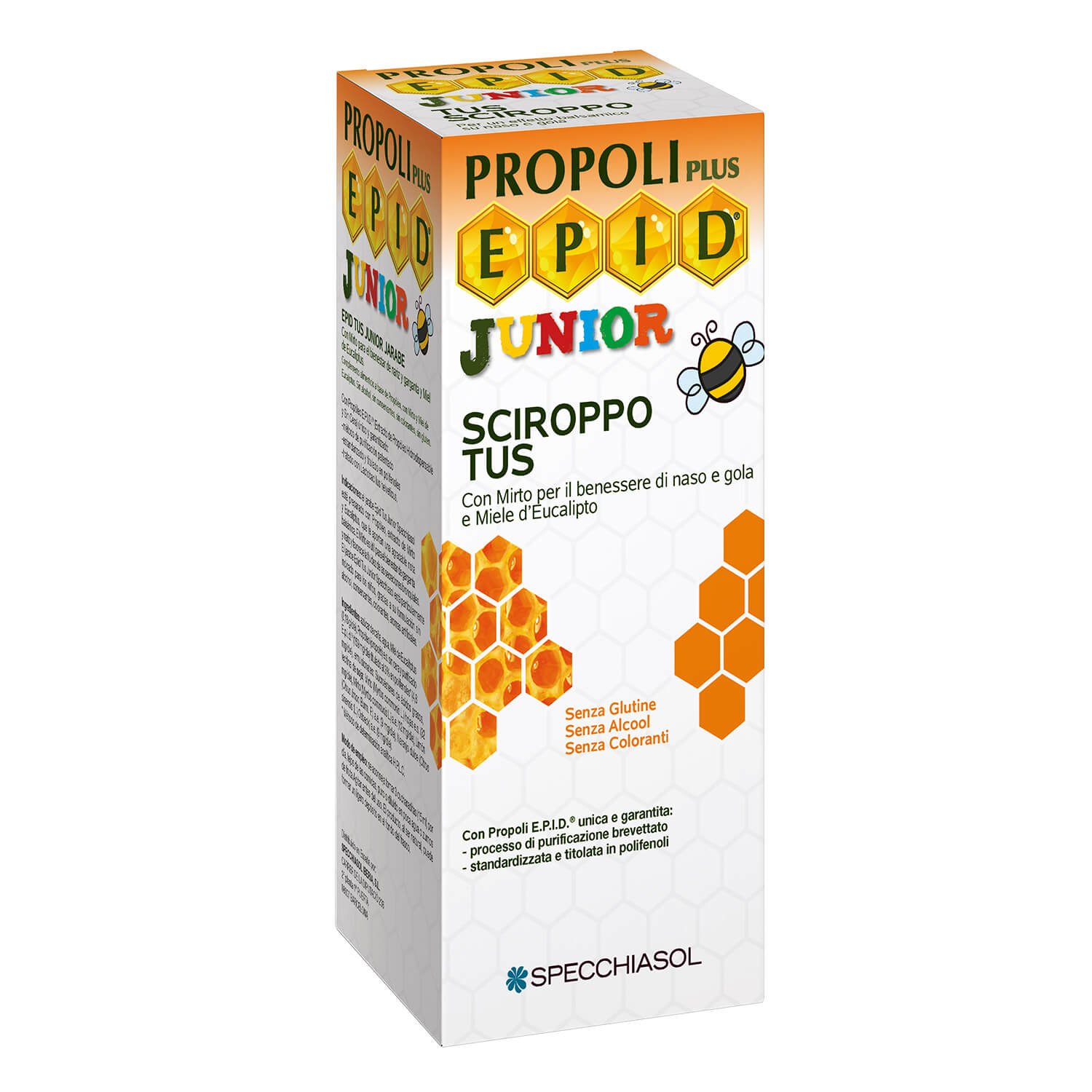 Specchiasol Epid Junior Tus Sciroppo Integratore Naso e Gola 100 ml