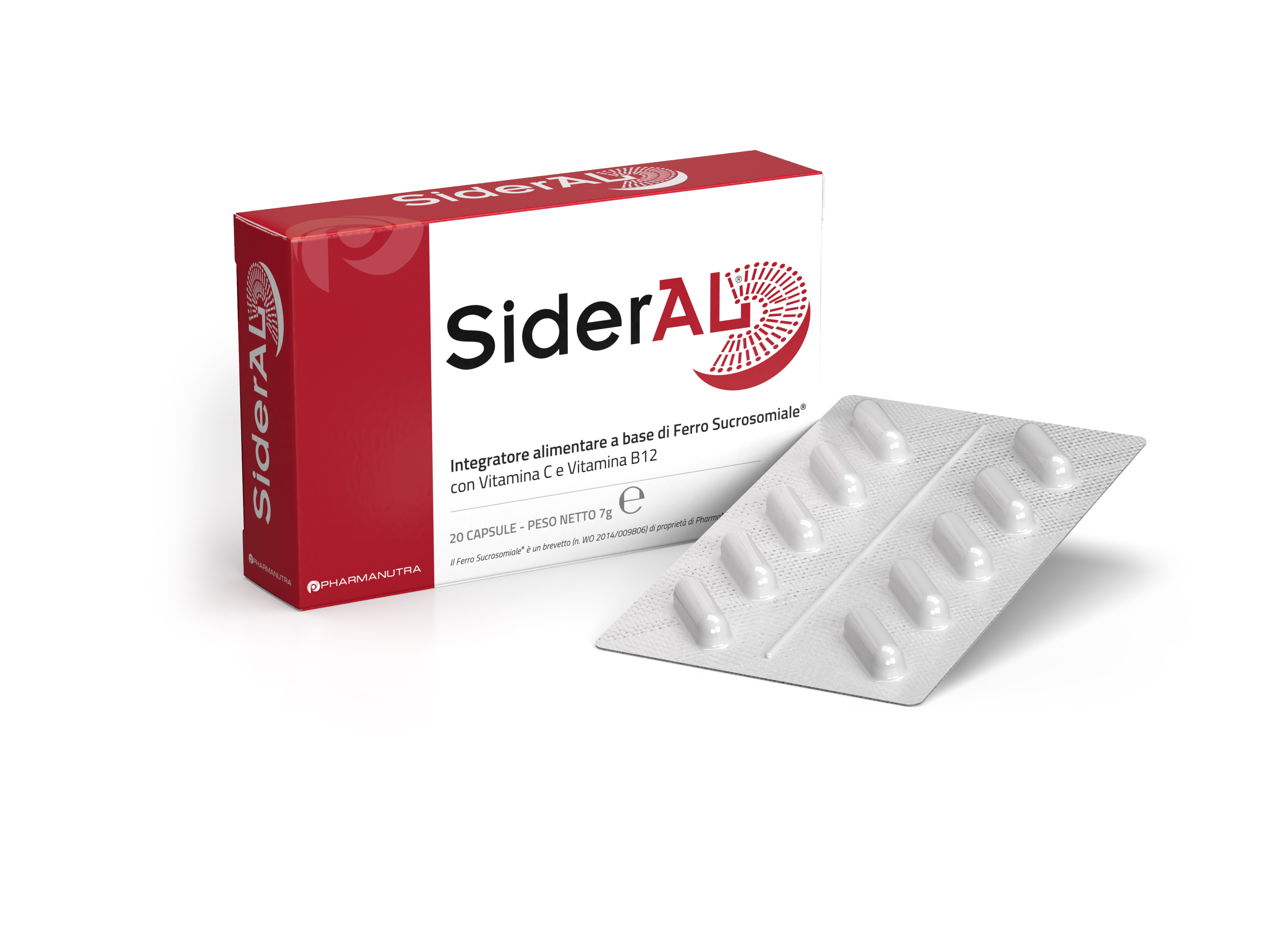 Sideral Integratore di Ferro e Vitamine 20 Capsule