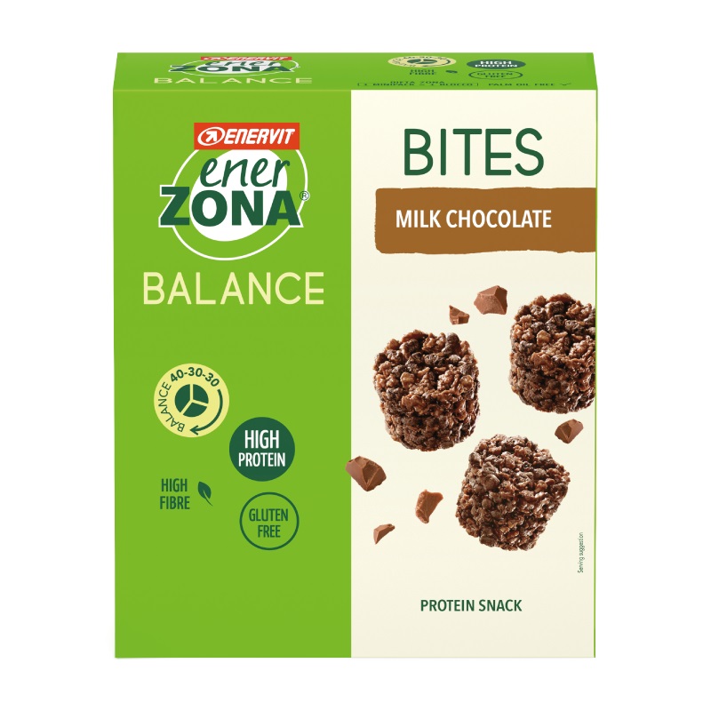 Enerzona MiniRock 40-30-30 Cioccolato Al Latte 5 Minipack da 24g