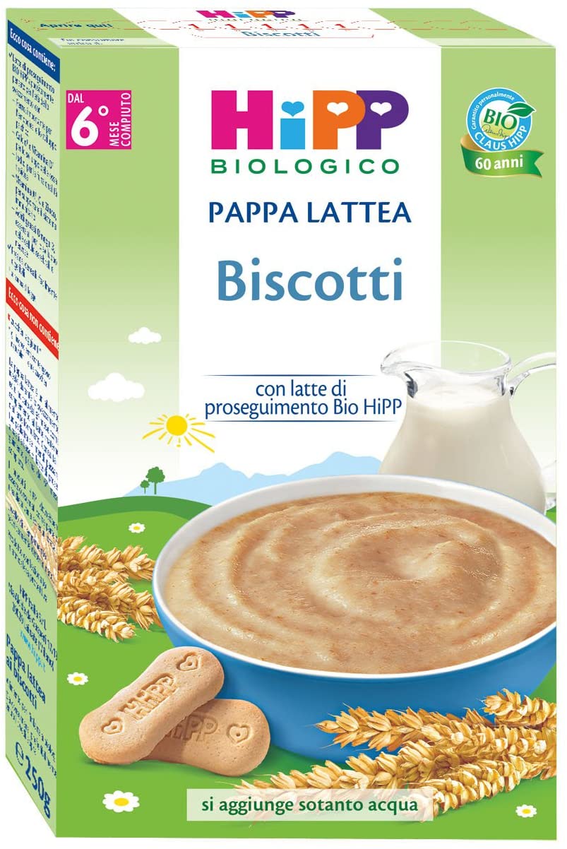 Hipp Biologico Pappa Lattea Biscotti 250 g