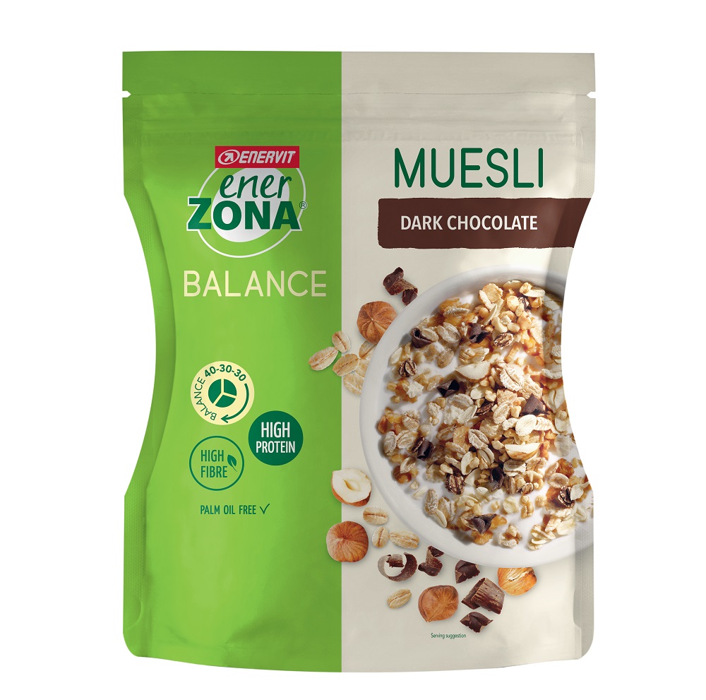 EnerZona Muesli Dark Chocolate Con Proteine 230 g