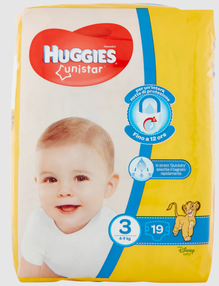 HUGG.Unistar 3ø 4-9Kg 20pz