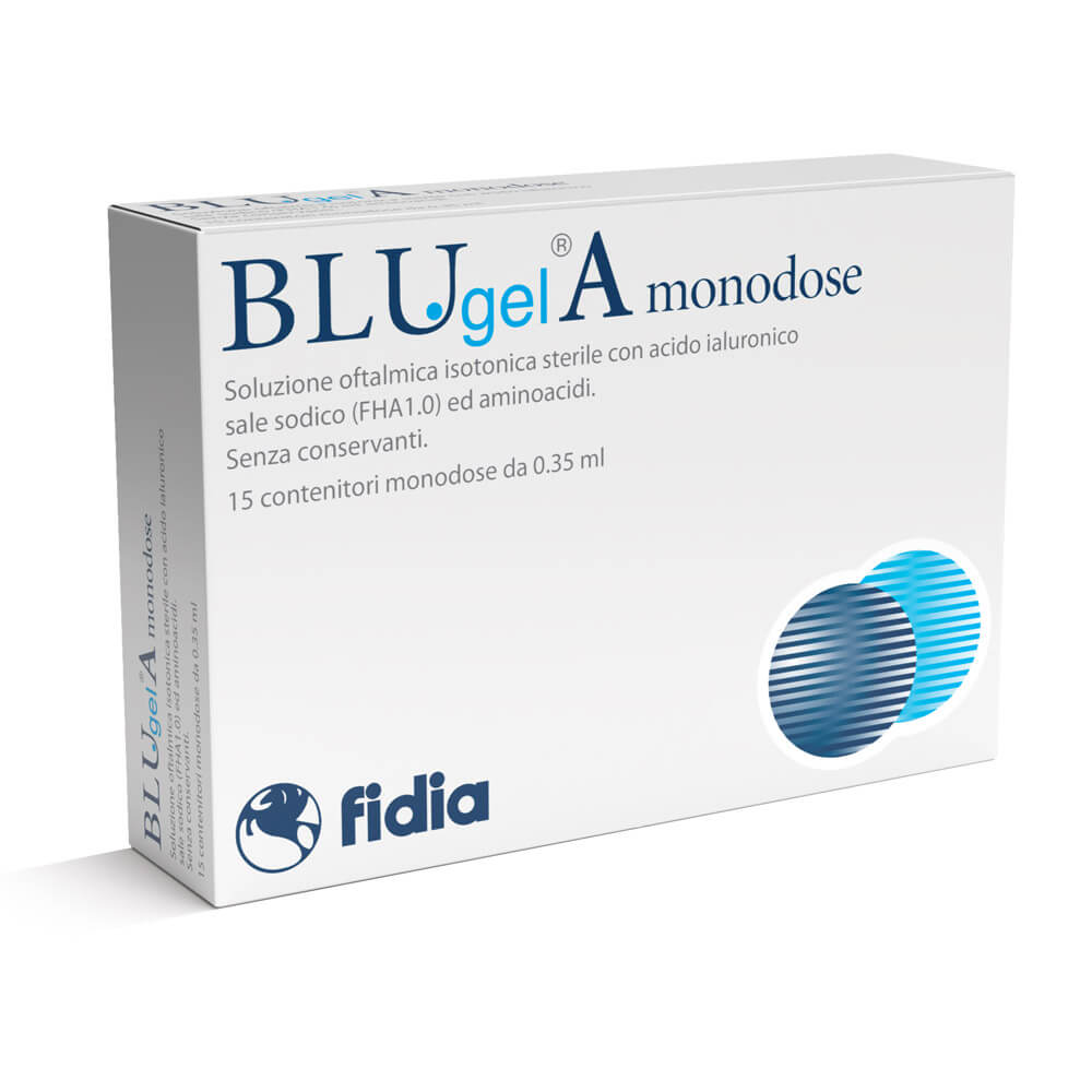 Blu Gel A Collirio Coluzione Oftalmica Lubrificante 15 Flaconcini
