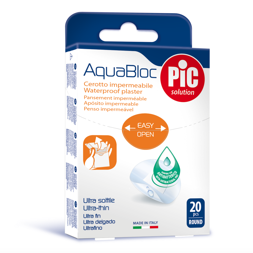 Pic Cerotto Aquablock Impermeabile 22,5 mm 20 Pezzi