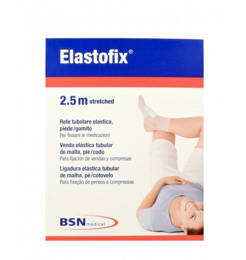 Elastofix Rete Tubolare Elastica Per Piede Gomito 2,5 m