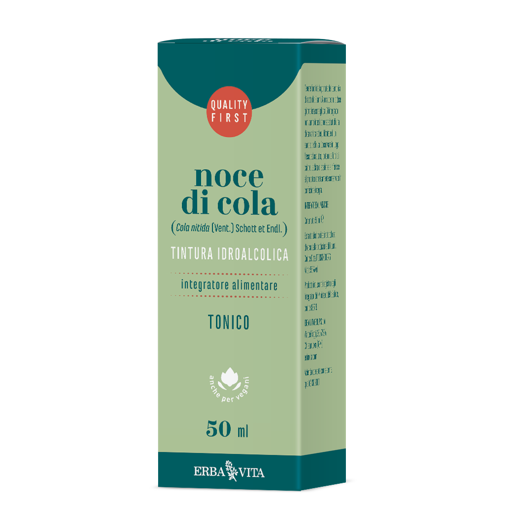 Erba Vita Noce di Cola Tintura Idroalcolica Drenante 50 ml